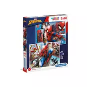 Clementoni - Puzzle 2x60 Spiderman - 40 - 99 kosov