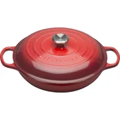 Casserole lonac SIGNATURE 30 cm, 3,5 l, CERISE, lijevano željezo, Le Creuset