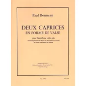 BONNEAU:DEUX CAPRICES EN FORME DE VALSE SAX