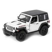 Metalni autic Kinsmart - 2018 Jeep Wrangler, Hard Top, 1:34, bijeli