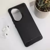 Maska Silicone Defender za Honor 300 Ultra crna.