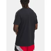 Majice Under Armour Icon HWT Tee Taping Black/ White M