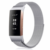 BStrap Milanese (Small) pašček za Fitbit Charge 3/4, silver