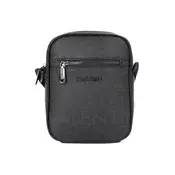 VALENTINO Torba preko ramena siva / crna