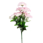 shumee Umetni šopek rožnatih gerber 9 kosov - elegantna dekoracija 54 cm