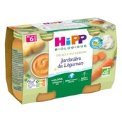 Hipp Garden Delights - Vegetable Gardener - From 6 months - ORGANIC 2X190G