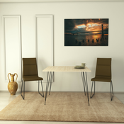 HANAH HOME Sto Sandalf Square Oak