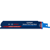 Bosch EXPERT ‘MEDIUM-THICK TOUGH METAL’ S 955 HHM List sabljaste pile Visoko Karbidni celik (HCS) 1 kom