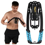 shumee Ekspander prijemalo za vaje za roke in prsni koš, hidravlično, nastavljivo 10-200 kg