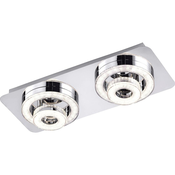 Leuchten Direkt 14521-17 - LED plafonsko svetlo TIM 2xLED/2,8W/230V + 2xLED/3,1W
