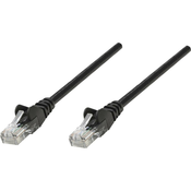Intellinet RJ45 mrežni prikljucni kabel CAT 6 S/FTP [1x RJ45-utikac - 1x RJ45-utikac] 10 m crni, pozlaceni kontakti, Intellinet