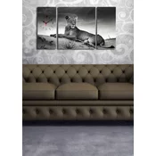 Wallity Zidni sat 3P204045CS-12, 84x45 cm, 3 dela