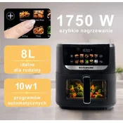 YI cvrtnik za maščobe 1 komora 8l 1750W knjiga N