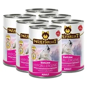 WOLFSBLUT VetLine Hypoallergenic 6 x 395 g