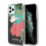 Guess Etui Guess N.1 Flower Collection za iPhone 11 Pro - črno