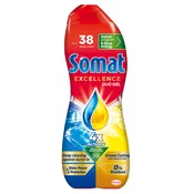 Somat Excellence Duo gel za perilicu posuda, limun, 38 pranja