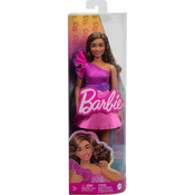 Barbie: Fashionista stilska lutka v živahno roza oblekci - Mattel