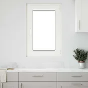 Prozor za podrum RISOR 60 x 80 cm PVC i staklo Antracit