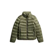 Superdry & Co Zimska jakna Fuji zelena/oranžna/črna