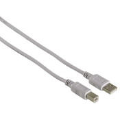 HAMA Kabel USB 2.0, siv, 1,50 m, 50 kosov v škatli