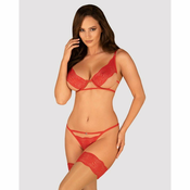 KOMPLET Obsessive Mellania Red