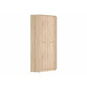 Kutni ormar Boston EJ117 (Sonoma hrast) Sonoma hrast, 197x80x80cm, Porte guardarobaVrata ormari: Klasicna vrata