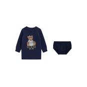 Guess Pletena obleka A6BK06 Z1316 Mornarsko modra Regular Fit
