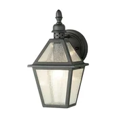 Elstead Lighting Elstead Polruan Zunanja stenska svetilka z 1 lučjo, črna, IP44, E27, (22099930)