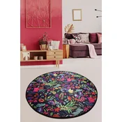 Conceptum Hypnose Tepih Pictura, O100cm, Crni