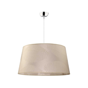 Duolla - Luster na sajli TENOR 1xE27/40W/230V pr. 60 cm bela/listovi