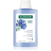 Klorane Šampon za volumen tankih las Bio Len ( Volume Shampoo) (Objem 200 ml)
