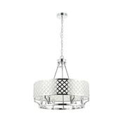 Open Design OR84375 - Luster na lancu VERNO 6xE14/12W/230V sjajni hrom