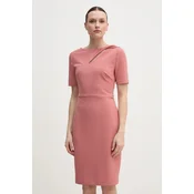 Calvin Klein Cocktail obleka K20K208174 Roza Regular Fit