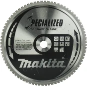 MAKITA žagin list za sendvič plošče SPECIALIZED 355x2,6x30 mm 80 zob B-33607