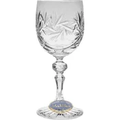 Marika Luksuzni kristalni kozarci za vino 170 ml, komplet 6 kosov z edinstvenim dizajnom mlina, ročno izdelani