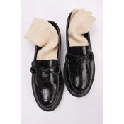 Trendyol Shoes Ženske mokasine Takss26La00004, Crne