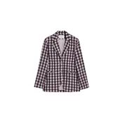 Scalpers Blazer Vichy modra