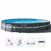 INTEX bazen Ultra Frame s metalnom konstrukcijom 610 x 122 cm 26334NP