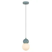 Rabalux 72279 - Lestenec na vrvici GELLIA 1xG9/38W/230V modra