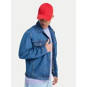 Quiksilver Jeans jakna All Ride Denimt EQYJK04177 Modra Boxy Fit