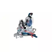 Bosch Akumulatorska kombinovana kružna testera BITURBO GCM 18V-305 GDC bez baterije i punjaca 0601B43000