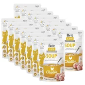 Brit Care Cat Soup with Chicken 15 x 75 g