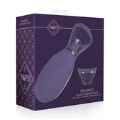Pumped by Shots Vacuum pump Enhance - Rechargeable Vulva and Breast Pump - Purple