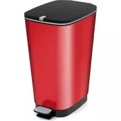 Kis koš za odpadke Chic Bin Metal Red, 50 l, rdeč