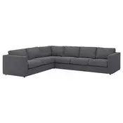 VIMLE Ugaona sofa, 5-sed, Gunnared zagasitosiva