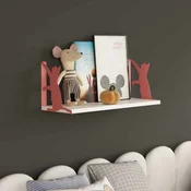 HANAH HOME Zidna polica Tiger Cat Pink