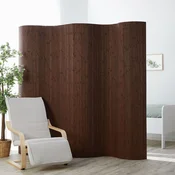 Homestyle4U Pregradna stena, 200x250 cm, rjava