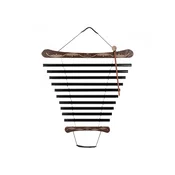 Zvončki Chimes meditativni 95 cm, 432 Hz, 10 tonov, E mol, črna MFC10EMIBK MEINL