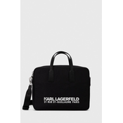 Torba Karl Lagerfeld črna barva