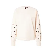 VERO MODA Majica VMLILJE chamois / čokolada